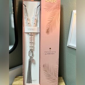 Bomb Party Pink Pendant Necklace!